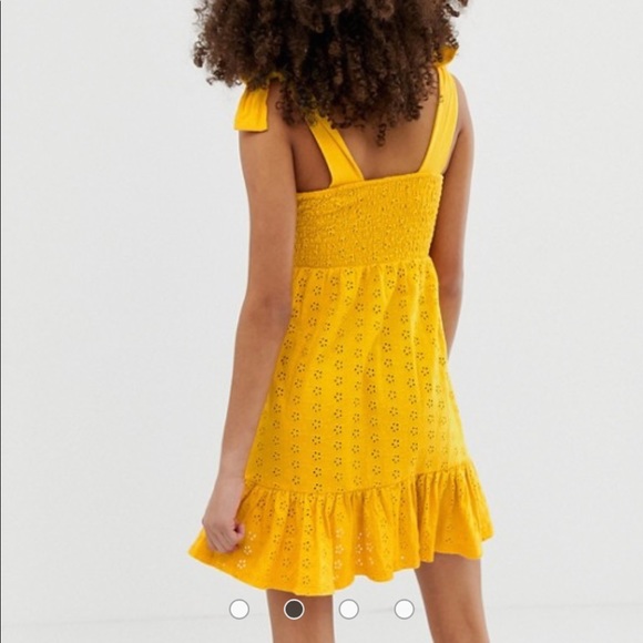 ASOS Eyelet Sundress with Tie Straps - Picture 2 of 9